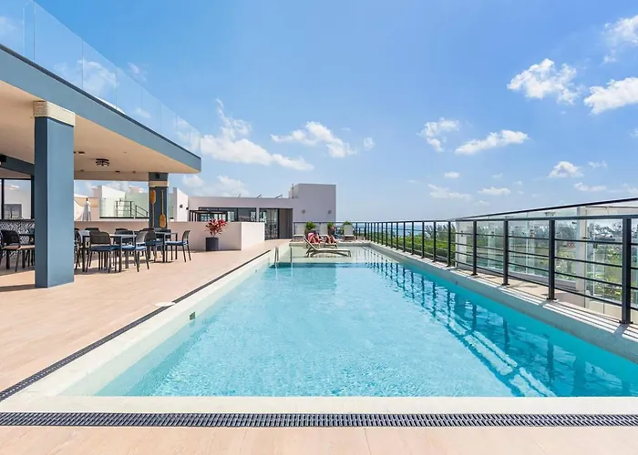 Casa de férias Mangrove View 2br W Rooftop Pool Near 5th Ave Playa del Carmen