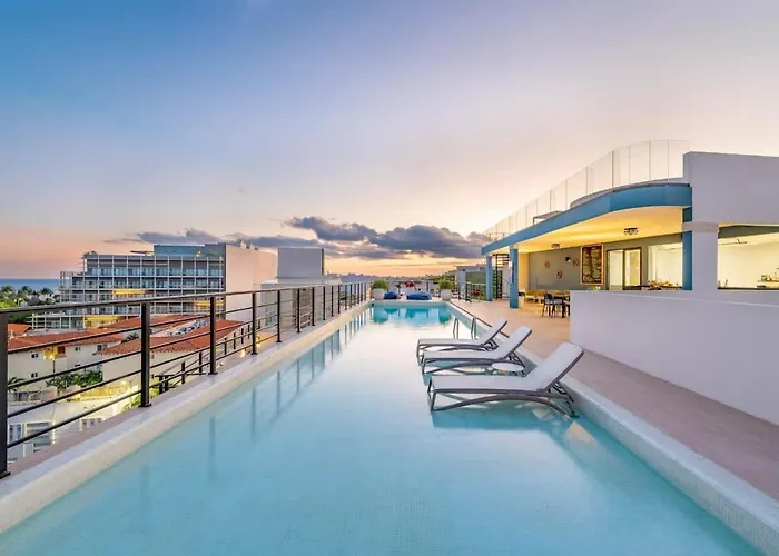 Mangrove View 2br W Rooftop Pool Near 5th Ave * Playa del Carmen